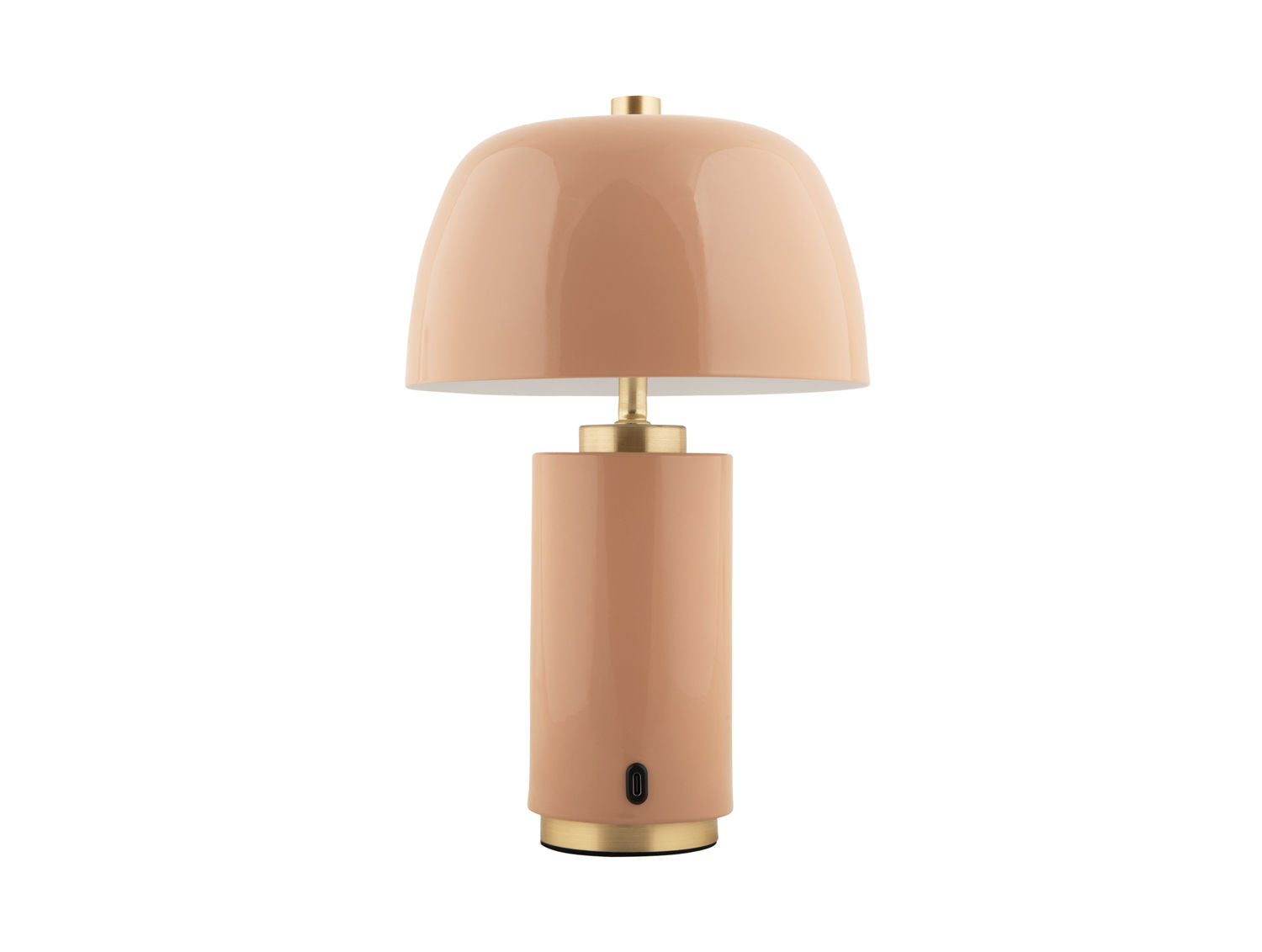 Leitmotiv Bordlampe Freya LED jern blød brun