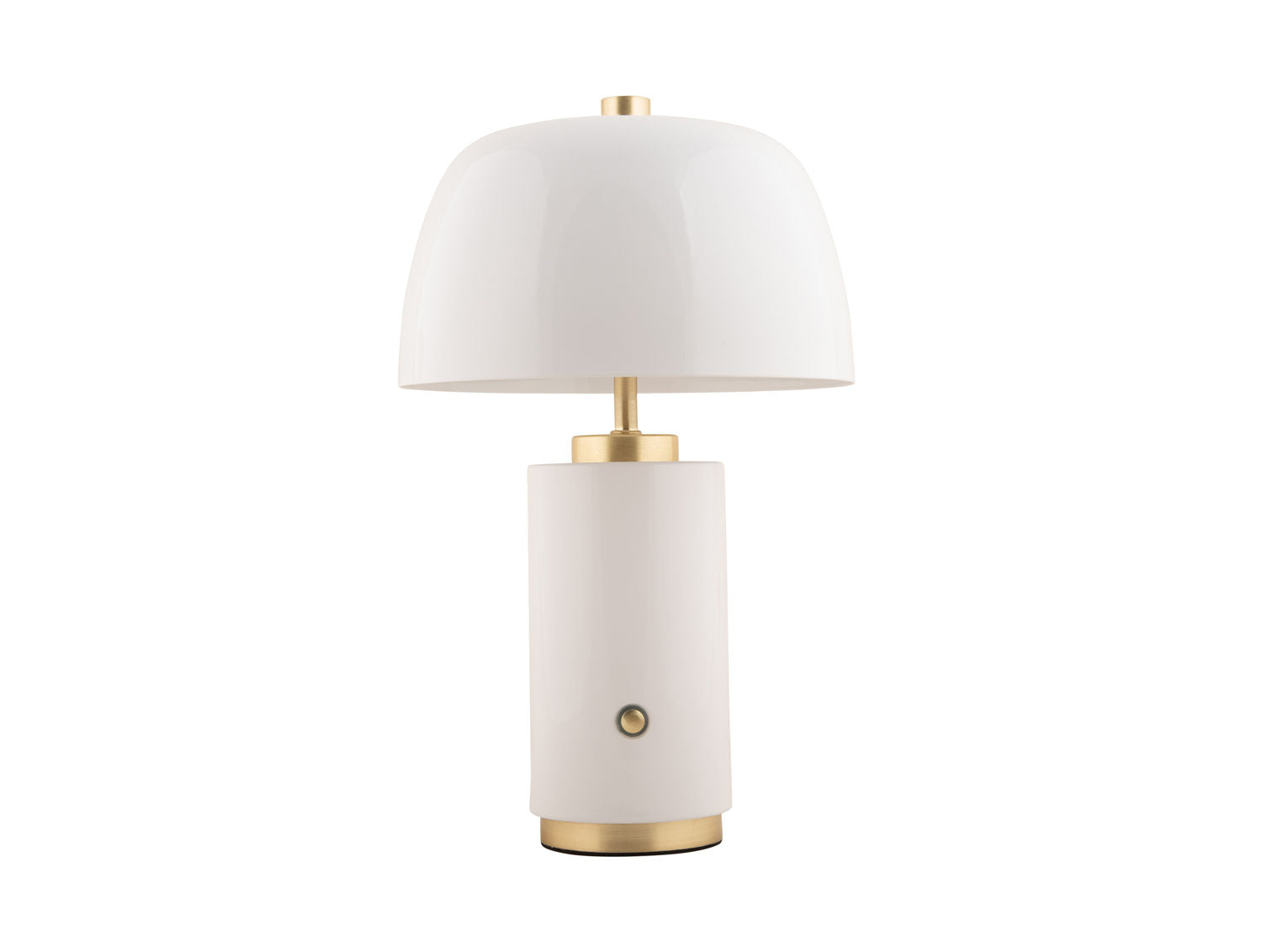 Leitmotiv Bordlampe Freya LED jern hvid