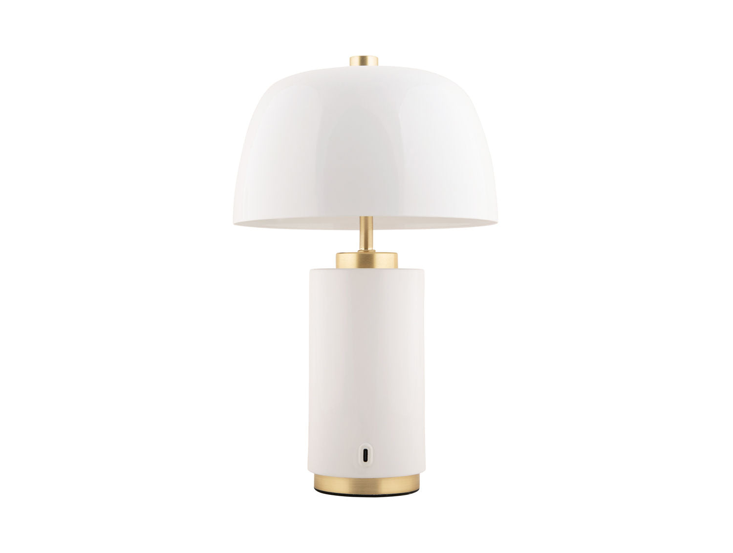 Leitmotiv Bordlampe Freya LED jern hvid