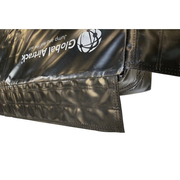 Nedspringsmåtte til Global airtrack 15 cm høj sort