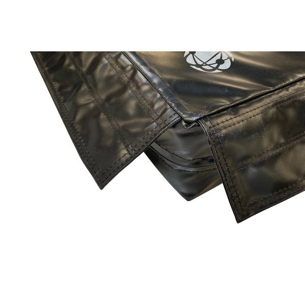 Nedspringsmåtte til Global airtrack 15 cm høj sort