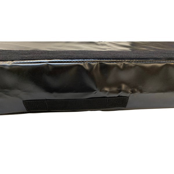 Nedspringsmåtte til Global airtrack 15 cm høj sort