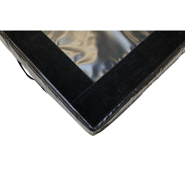 Nedspringsmåtte til Global airtrack 15 cm høj sort