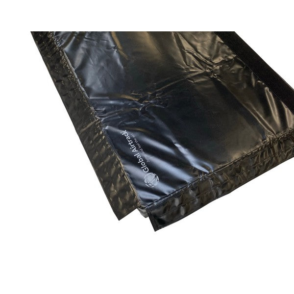 Nedspringsmåtte til Global airtrack 15 cm høj sort