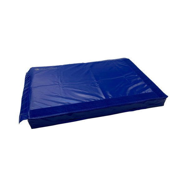 Nedspringsmåtte til Global airtrack 15 cm høj blå