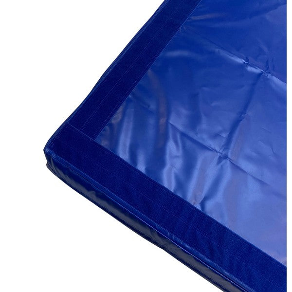 Nedspringsmåtte til Global airtrack 15 cm høj blå