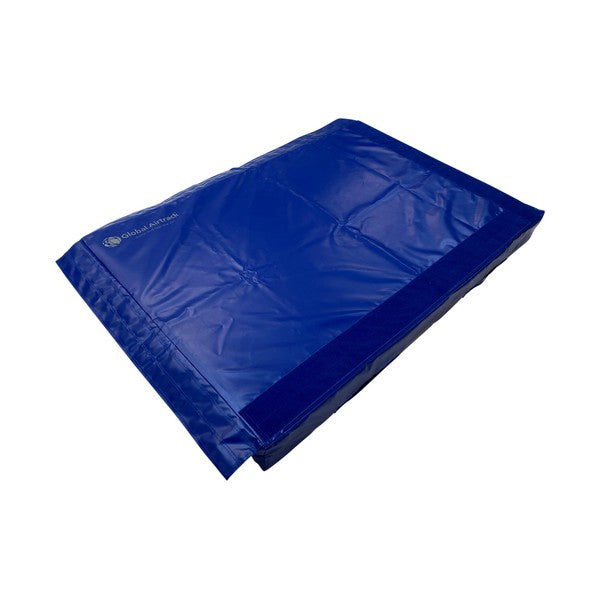 Nedspringsmåtte til Global airtrack 15 cm høj blå