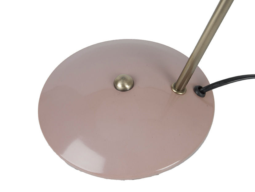 Leitmotiv Bordlampe Emhætte jern mat falmet pink