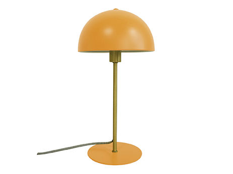 Leitmotiv Bordlampe Motorhjelm metal karrygul