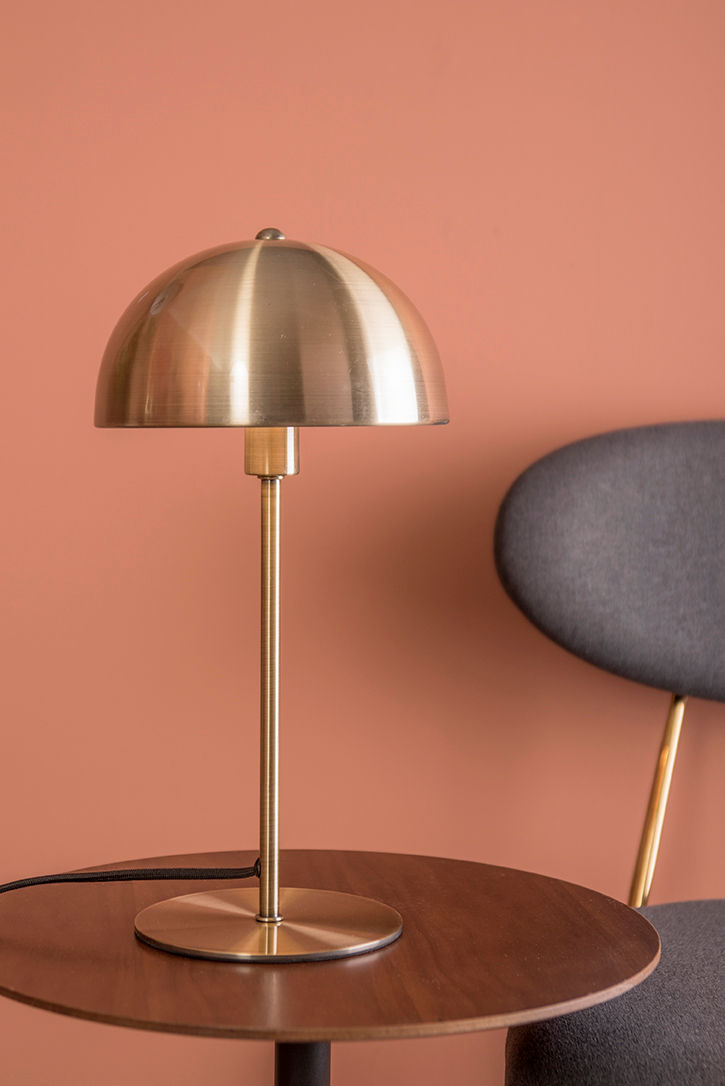 Leitmotiv Bordlampe Motorhjelm metal antik guld