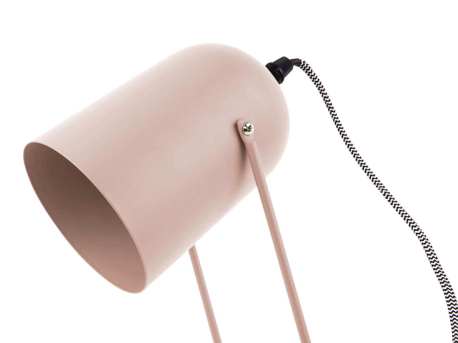 Leitmotiv Bordlampe Fortryllende jern mat blød pink