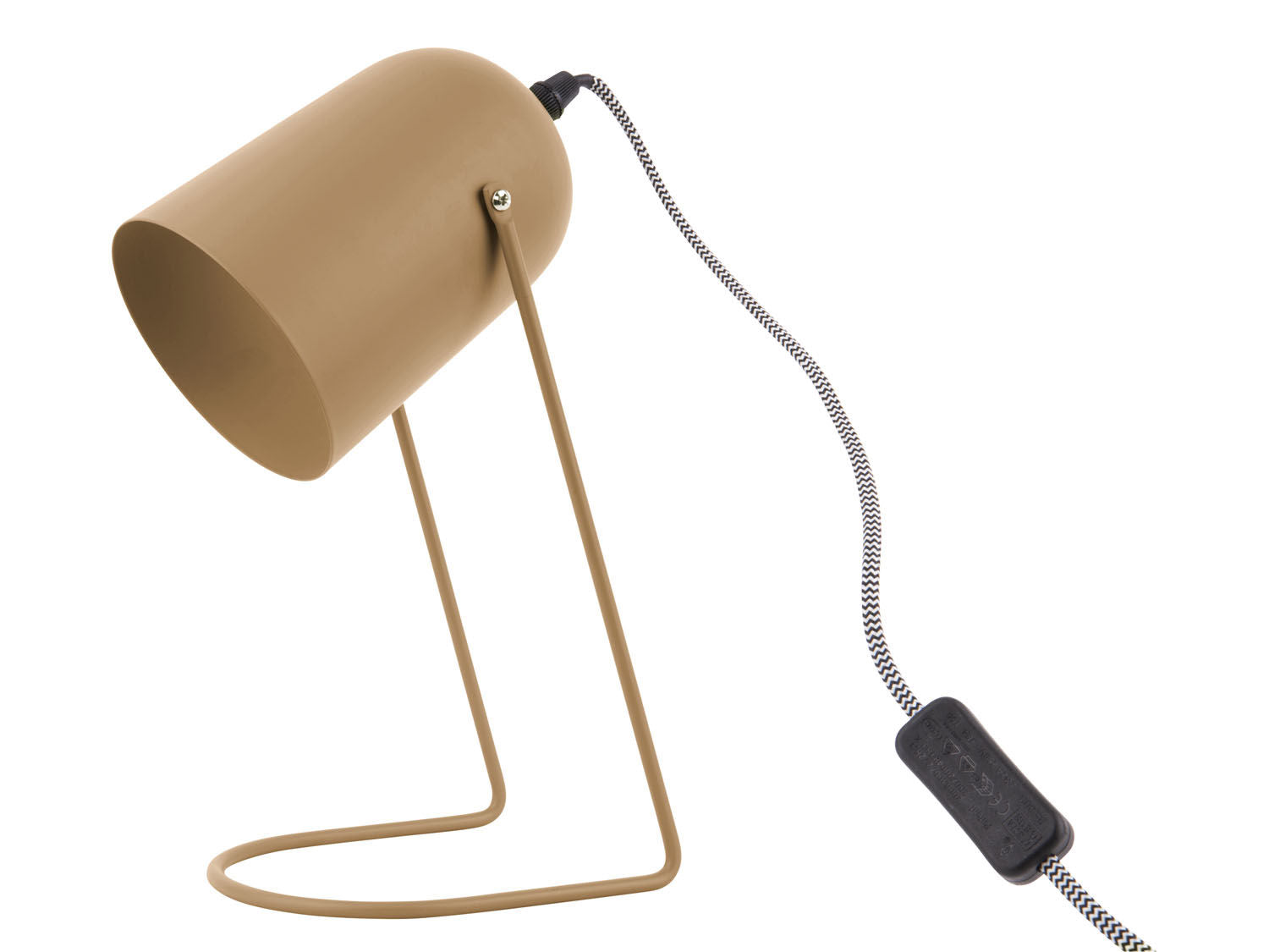 Leitmotiv Bordlampe Enchant jern mat sandbrun