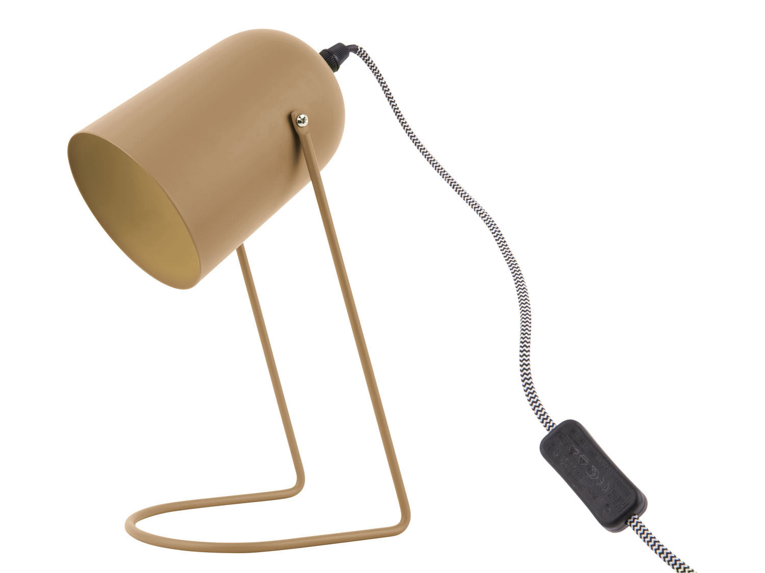 Leitmotiv Bordlampe Enchant jern mat sandbrun