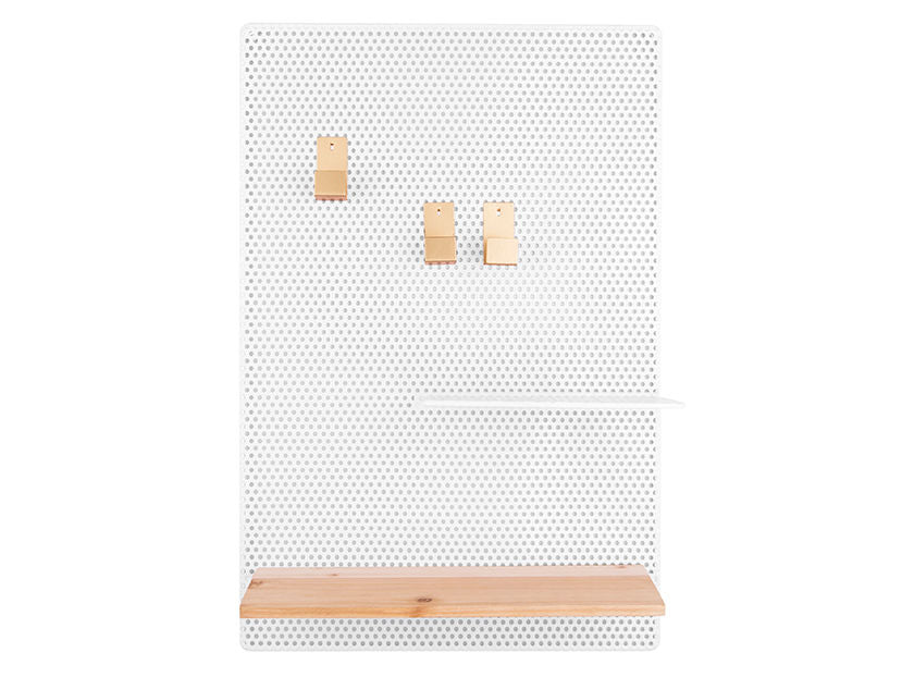 nutid Memo board Perky Mesh jern hvid