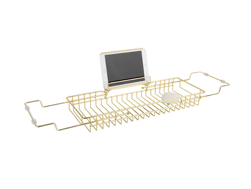 nutid Badekar caddy jern forgyldt