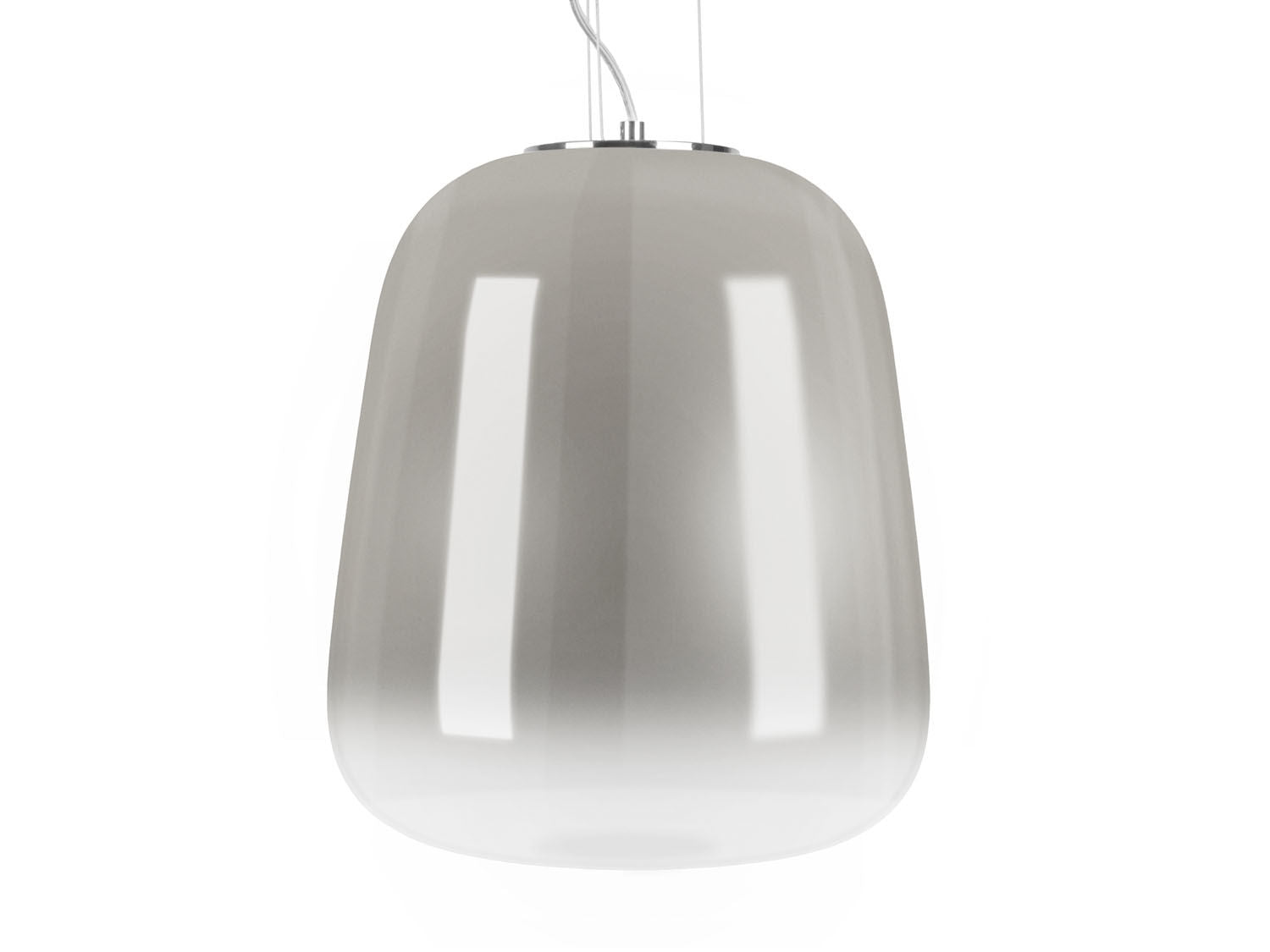 Leitmotiv Pendel Lampe Kegle krom skygge