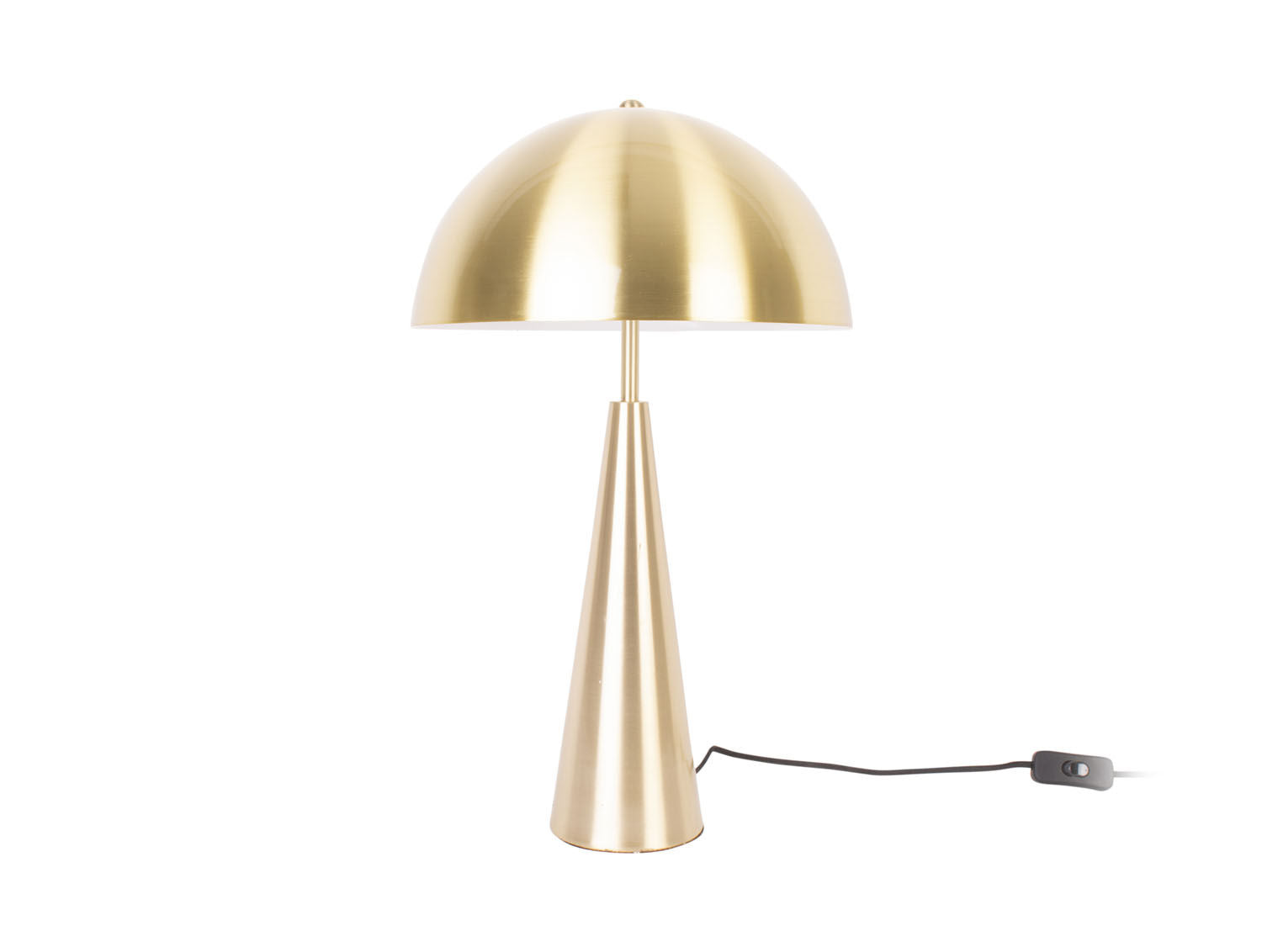 Leitmotiv Bordlampe Sublim metal børstet guld