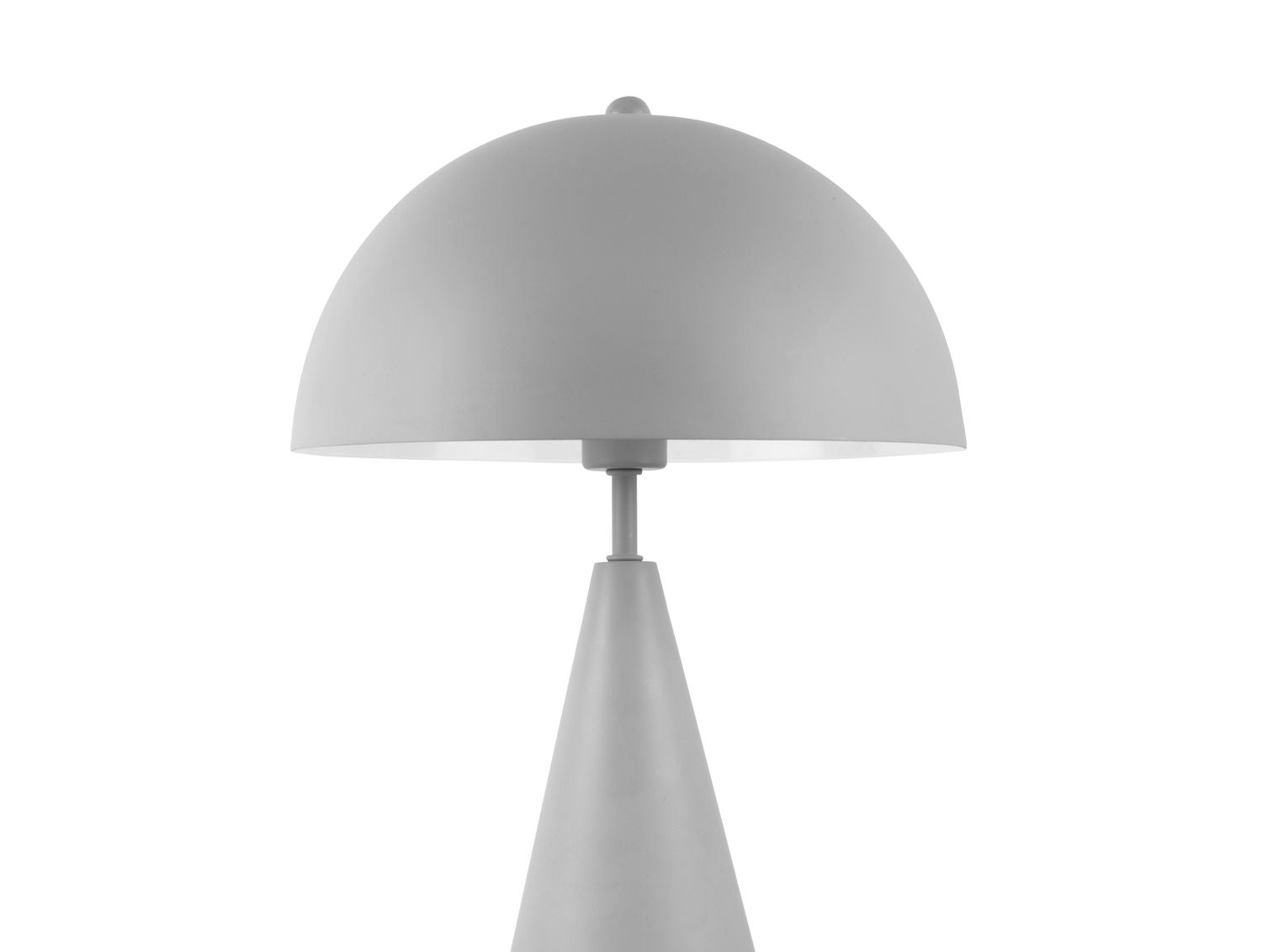 Leitmotiv Bordlampe Sublim lille metal mus grå