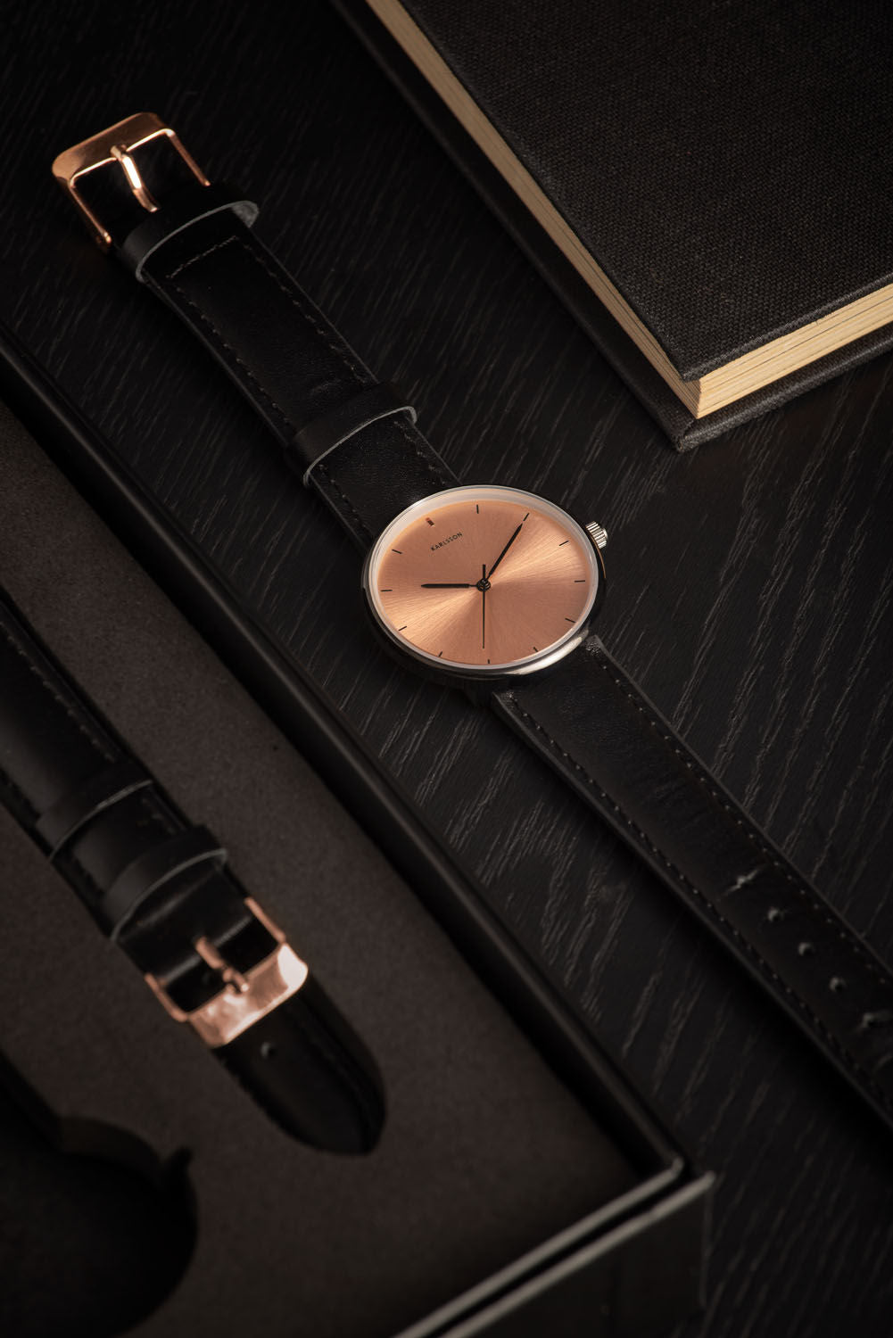 Karlsson Watch Finesse til kvinder stål kobber