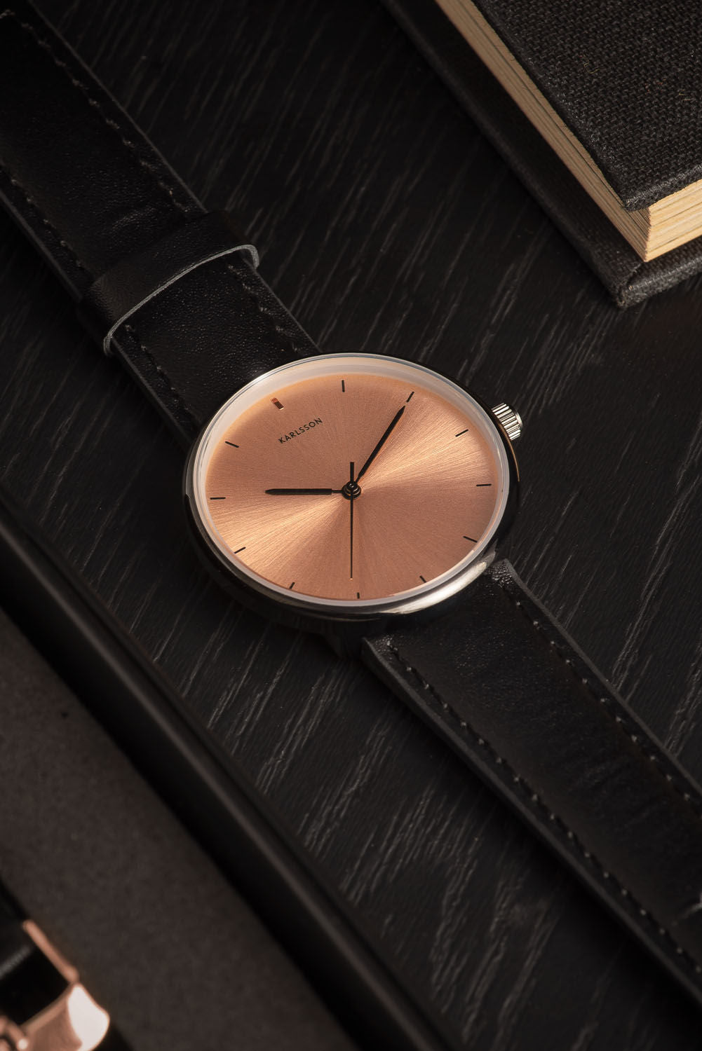 Karlsson Watch Finesse til kvinder stål kobber