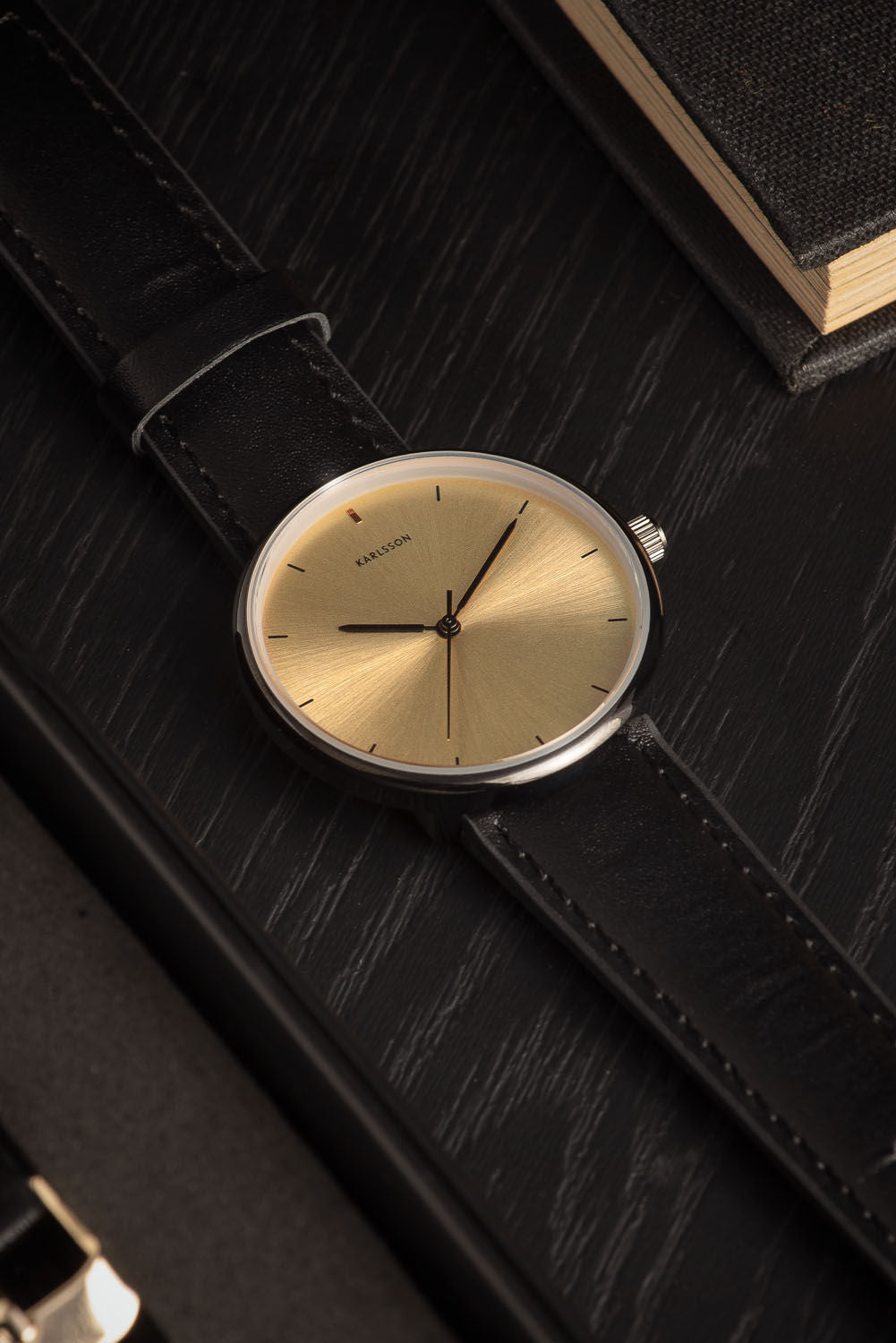 Karlsson Watch Finesse til kvinder stål guld