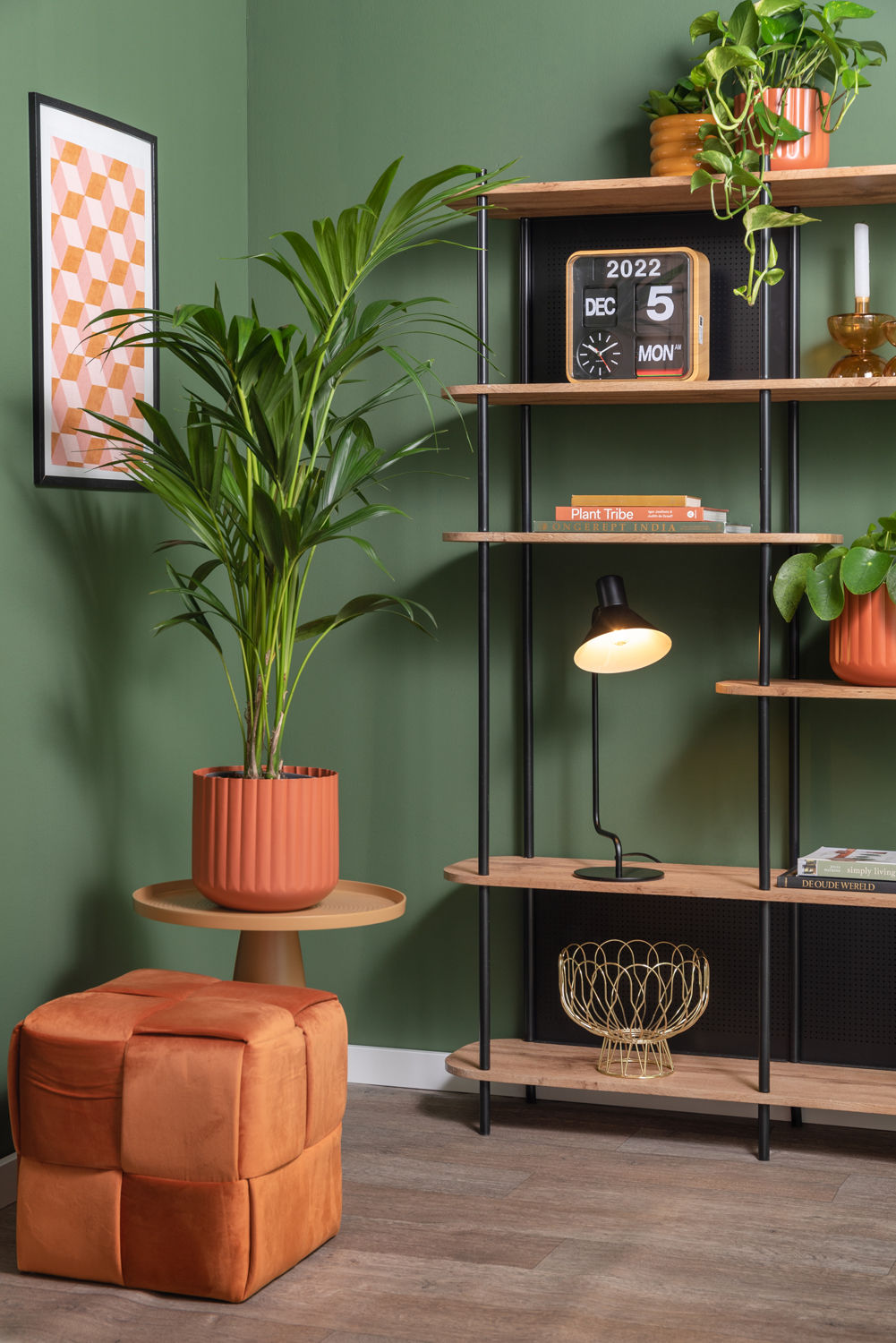 Leitmotiv Bordlampe Office Buet metal sort