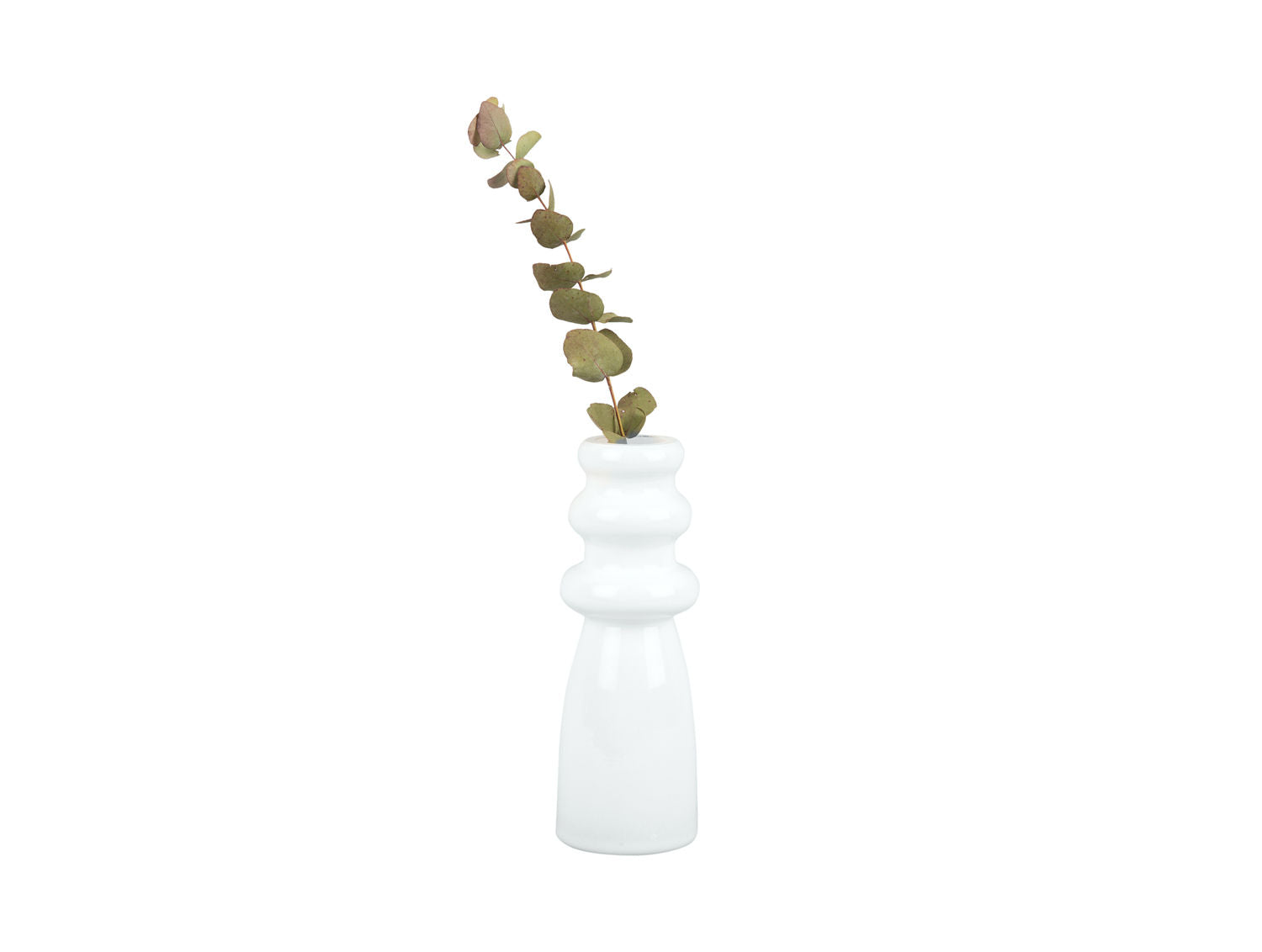 nutid Vase Sparkle Flaske glas hvid