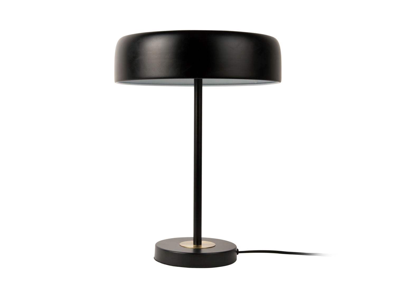 Leitmotiv Bordlampe Gold Disc sort
