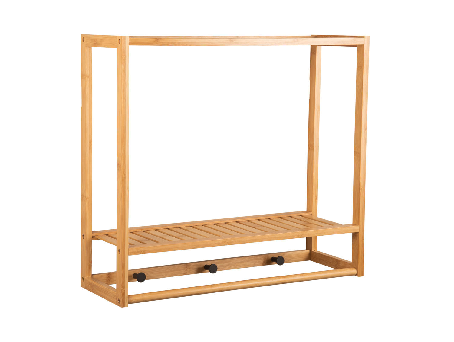 Leitmotiv Væg knagerække Lur bambus