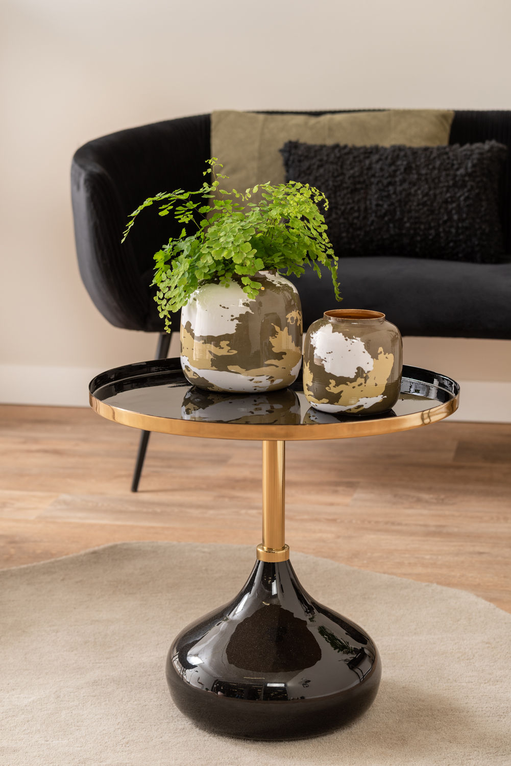 Leitmotiv Sidebord Mila jernemalje stor sort