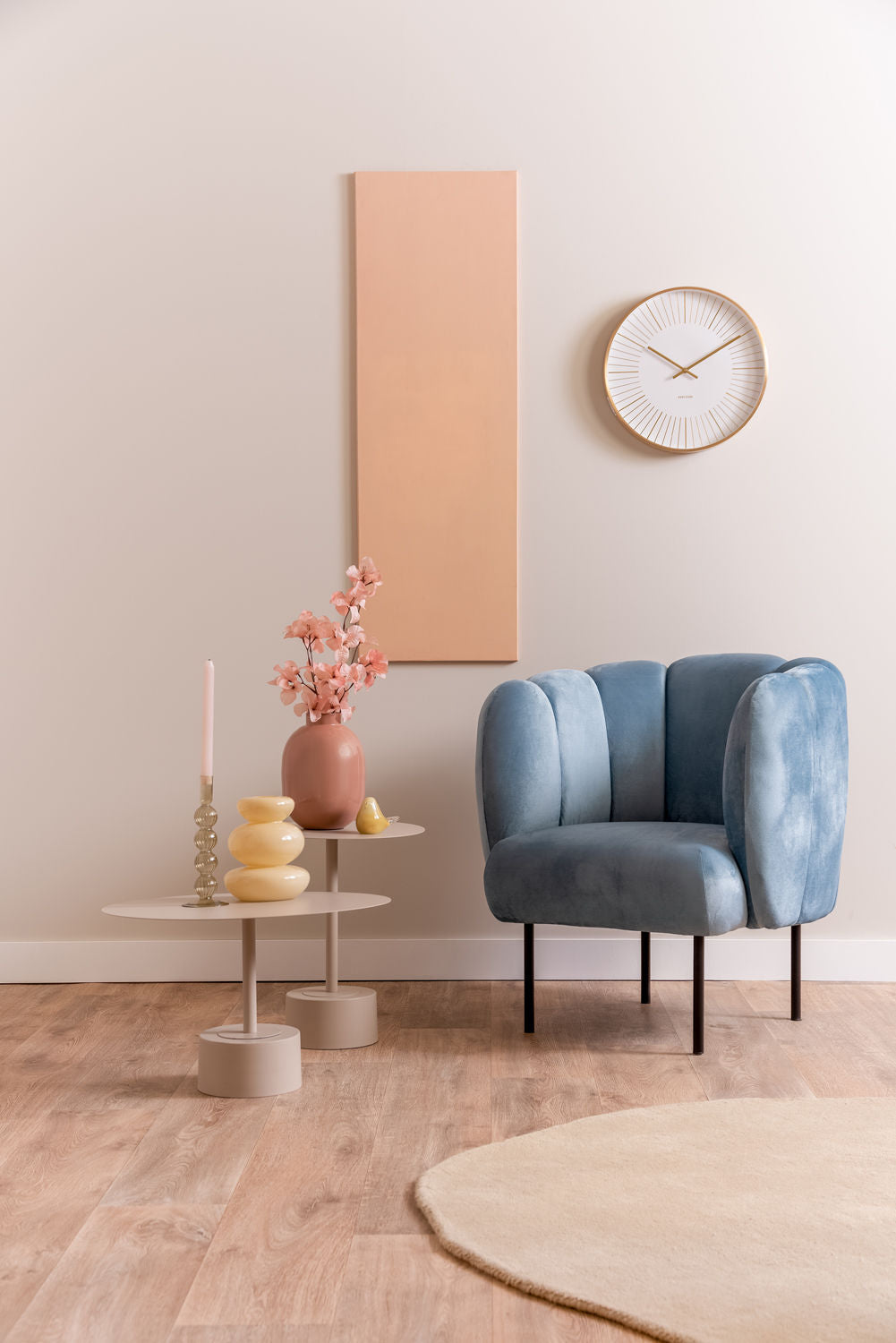 Leitmotiv Sidebord Nowa lavt jern sandbrun