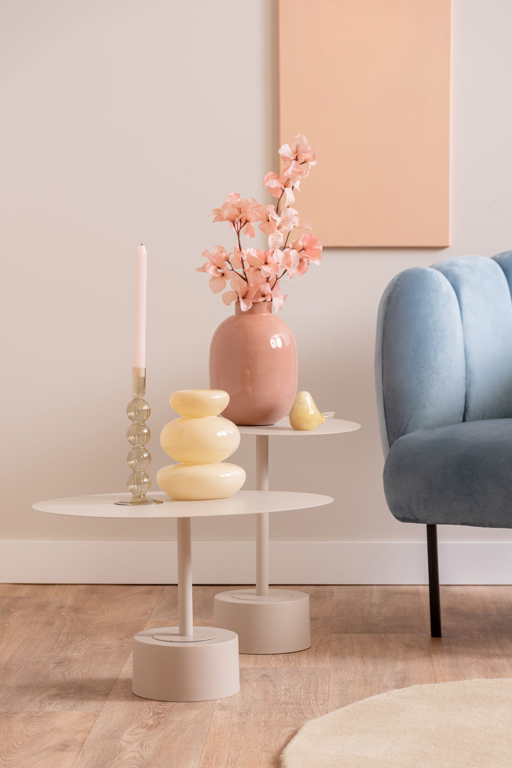 Leitmotiv Sidebord Nowa lavt jern sandbrun