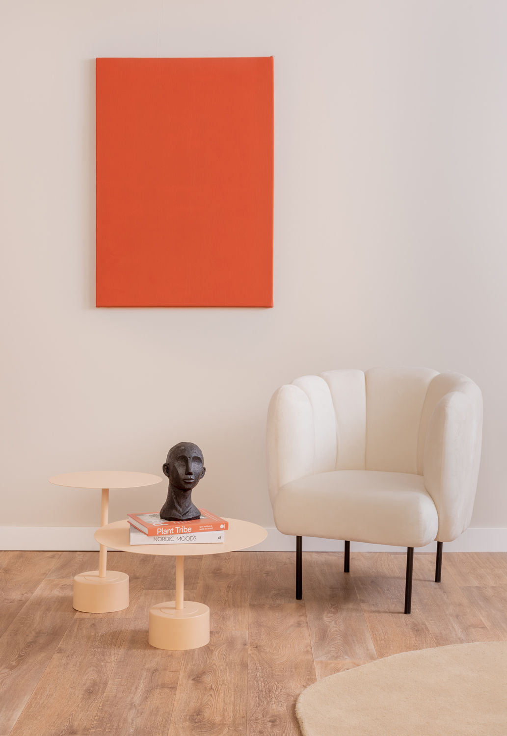 Leitmotiv Sidebord Nowa lavt jern sandbrun