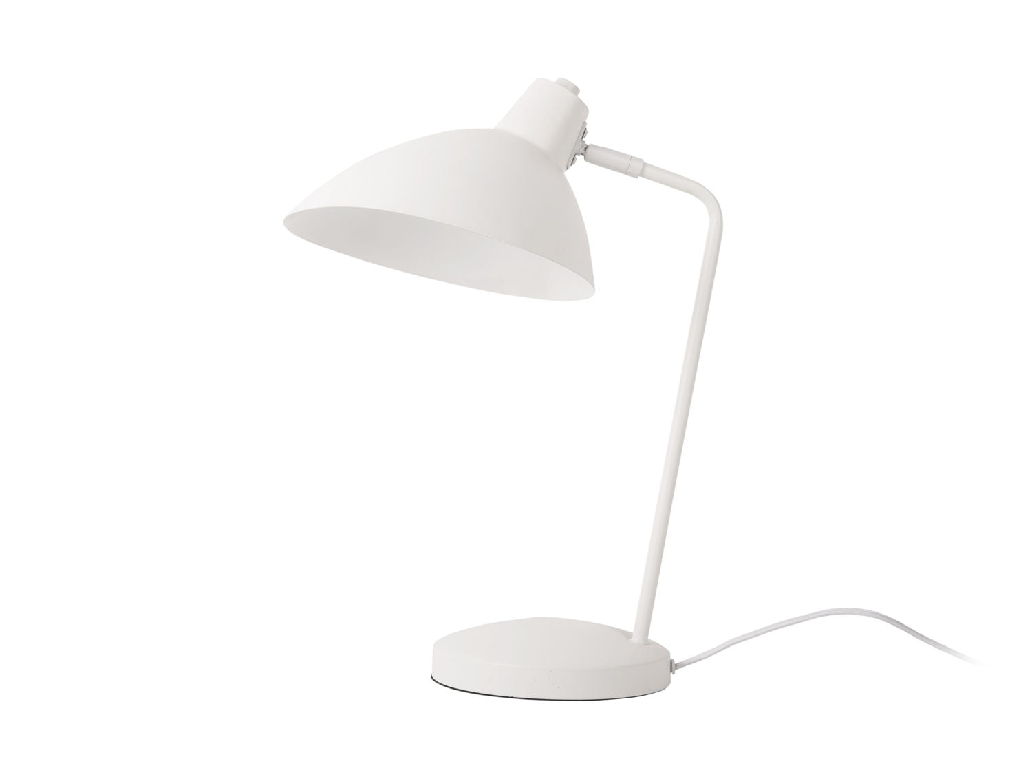Leitmotiv Bordlampe Casque jern hvid