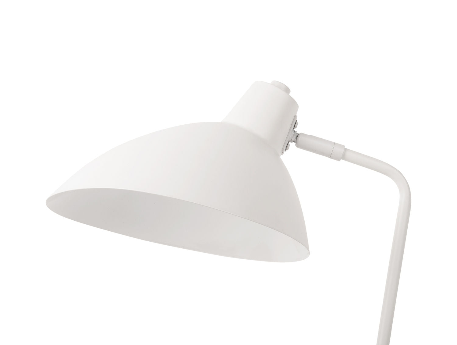 Leitmotiv Bordlampe Casque jern hvid