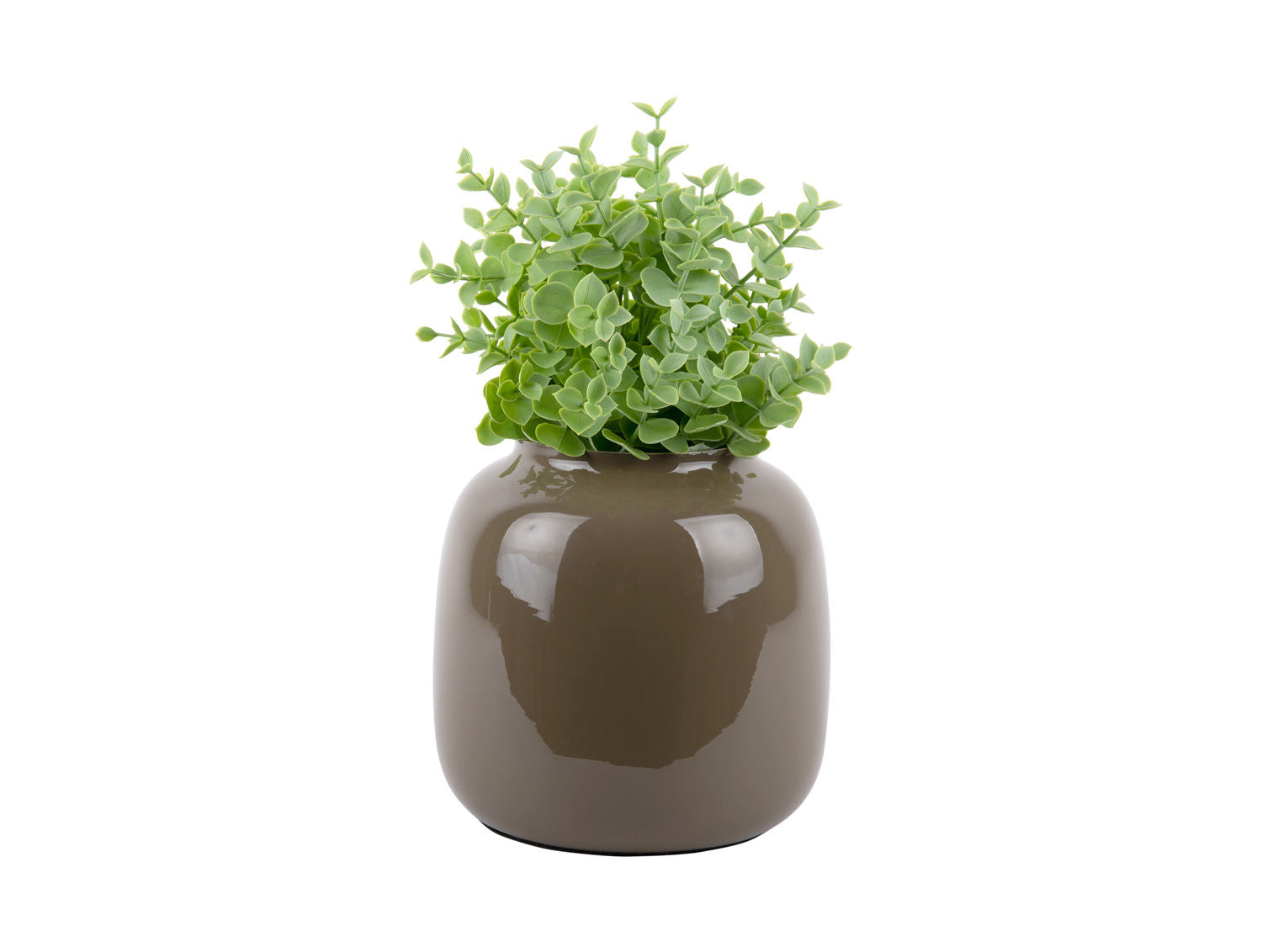 nutid Vase Ivy medium jernemalje mosgrøn