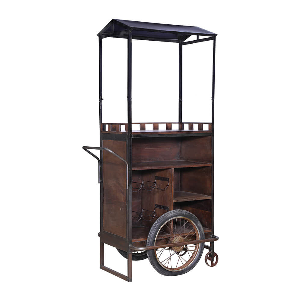 Trademark Living Mauritius barvogn på hjul