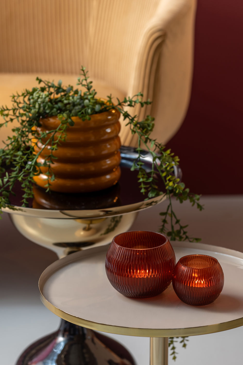 Leitmotiv Sidebord Ivy jern emalje sort