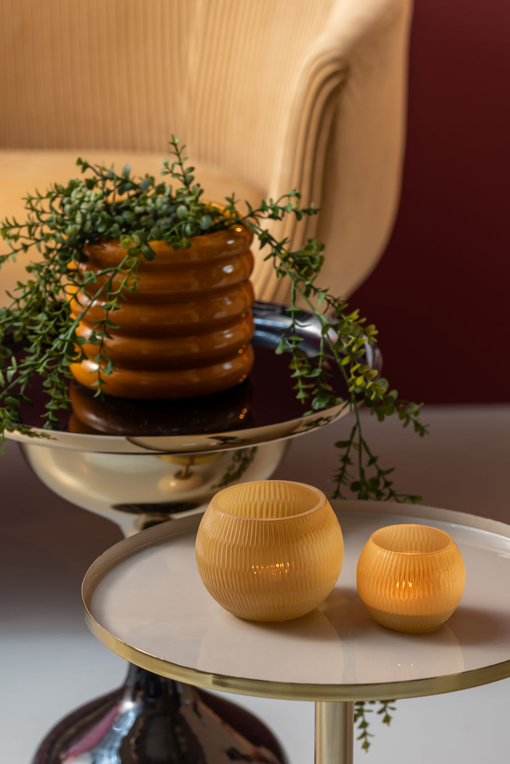 Leitmotiv Sidebord Ivy jern emalje sort