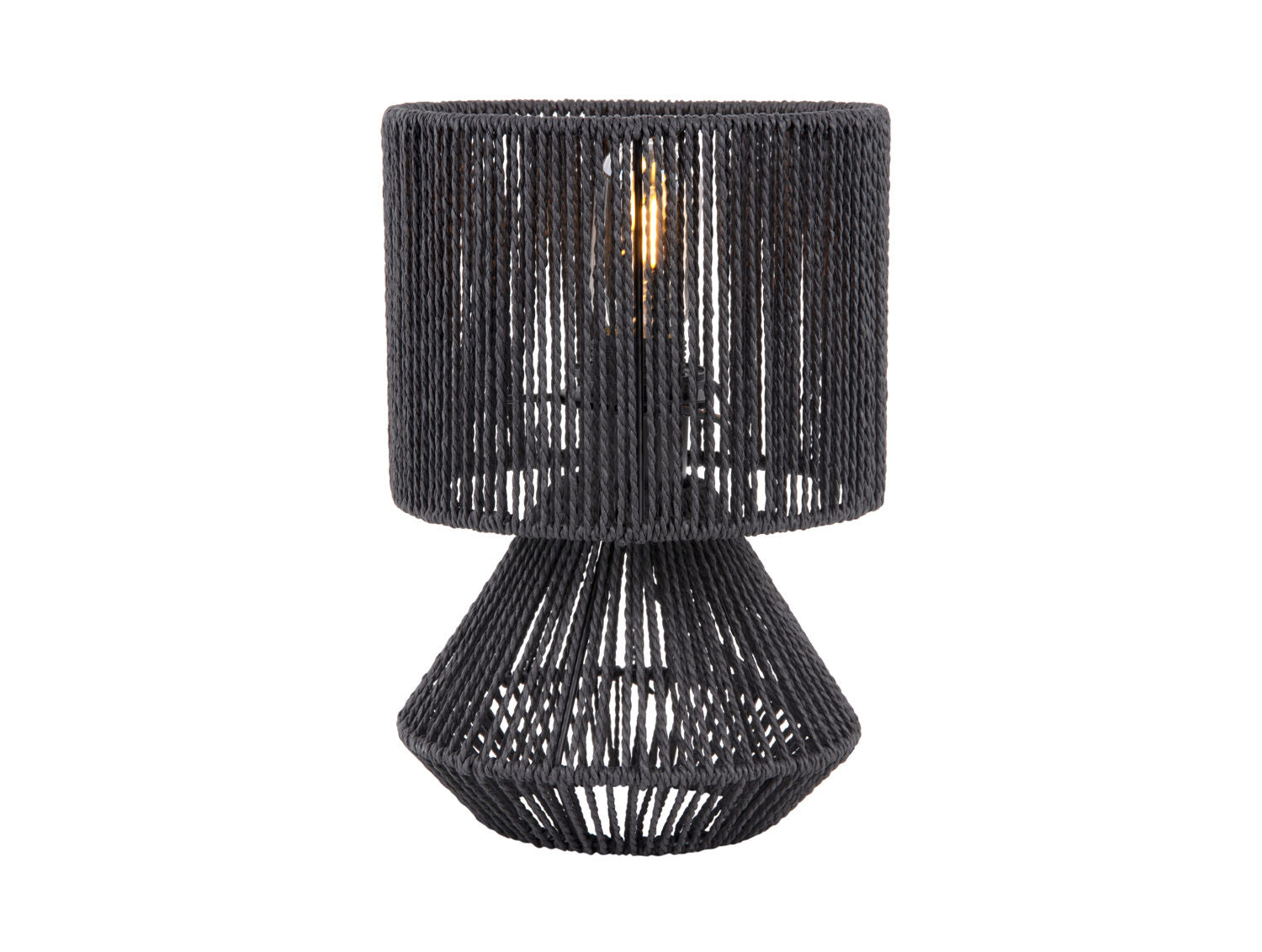 Leitmotiv Bordlampe Forma papirreb sort