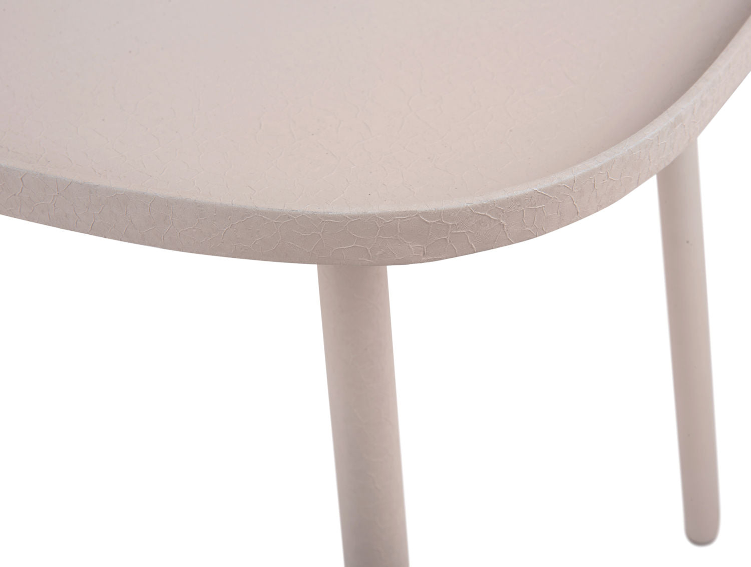 Leitmotiv Sidebord Boaz jern tekstureret varm grå