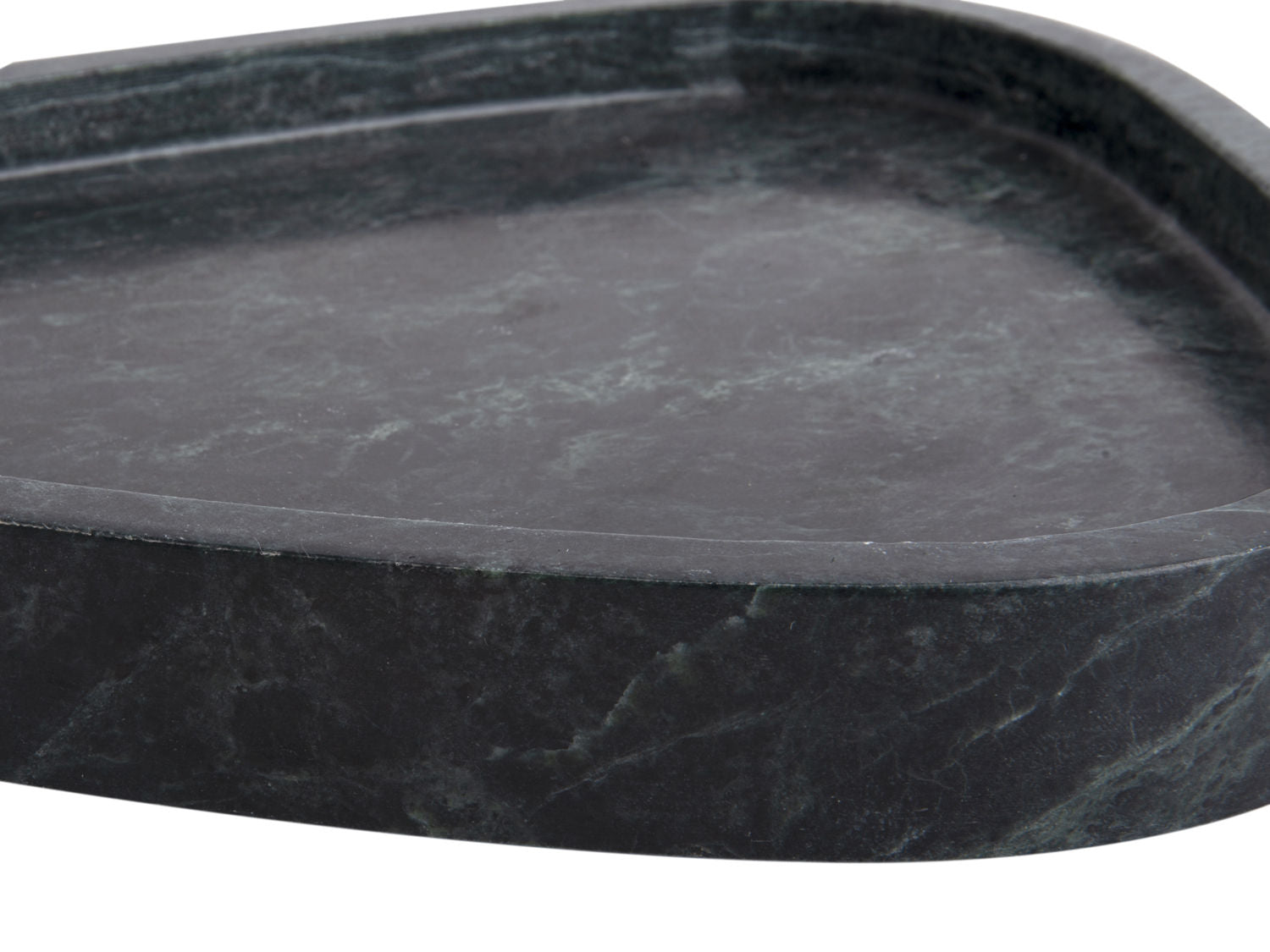 nutid Bakke Trekant marmor mørkegrøn