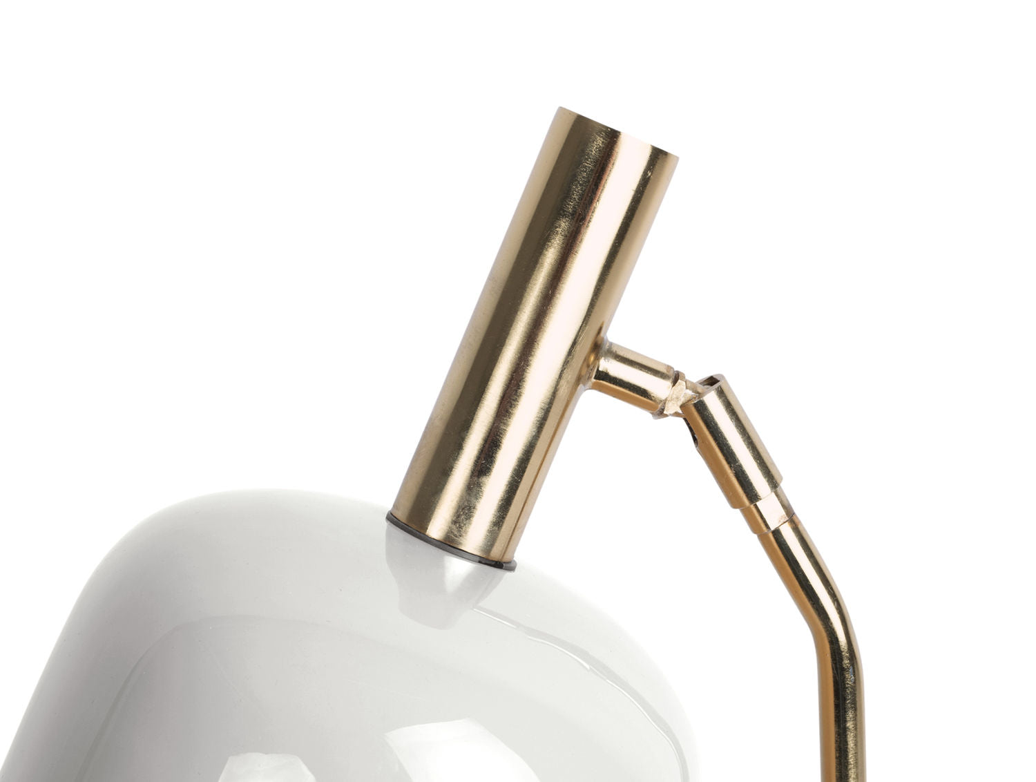 Leitmotiv Bordlampe Smart emalje hvid