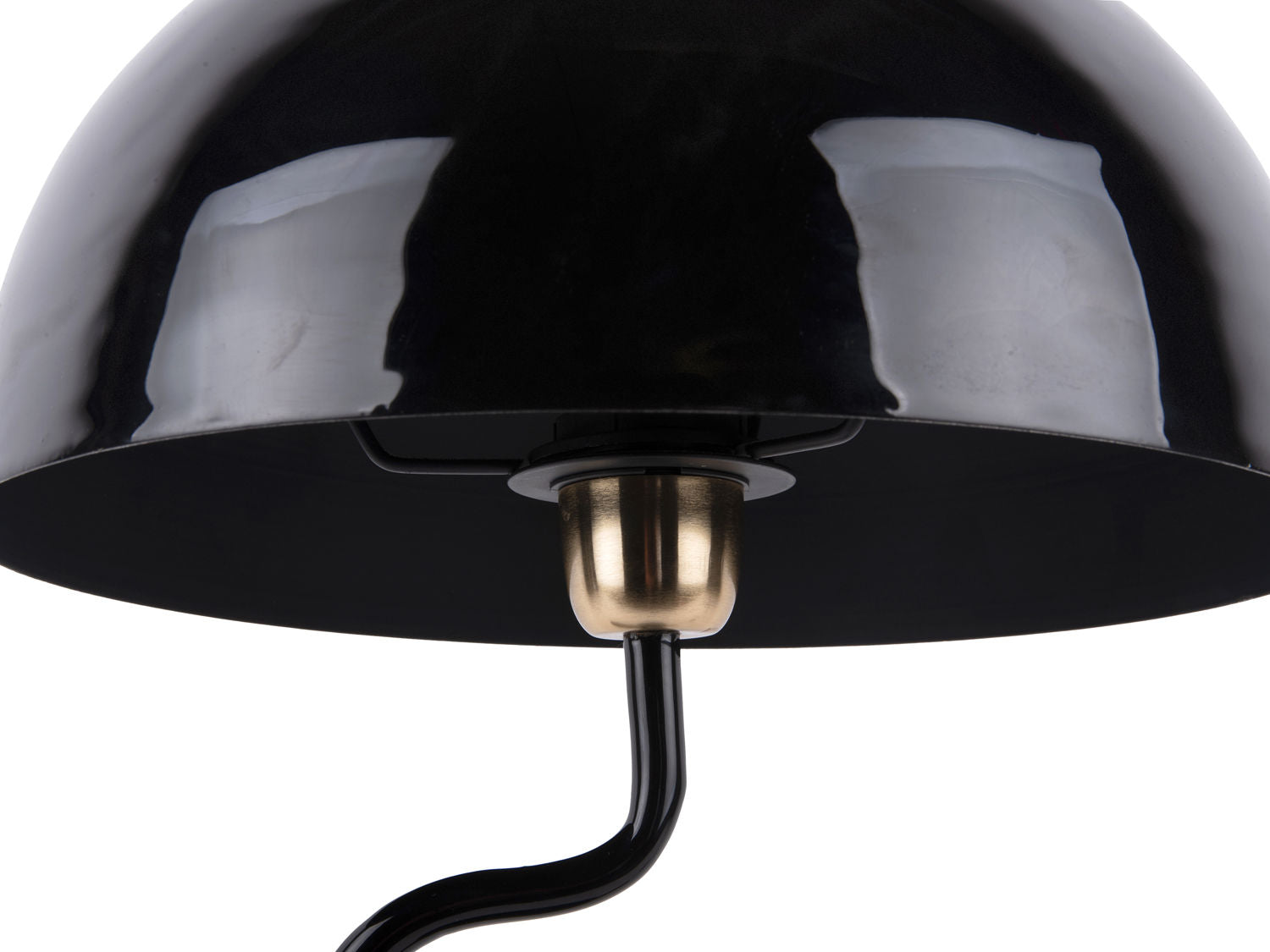 Leitmotiv Bordlampe Twist emalje sort