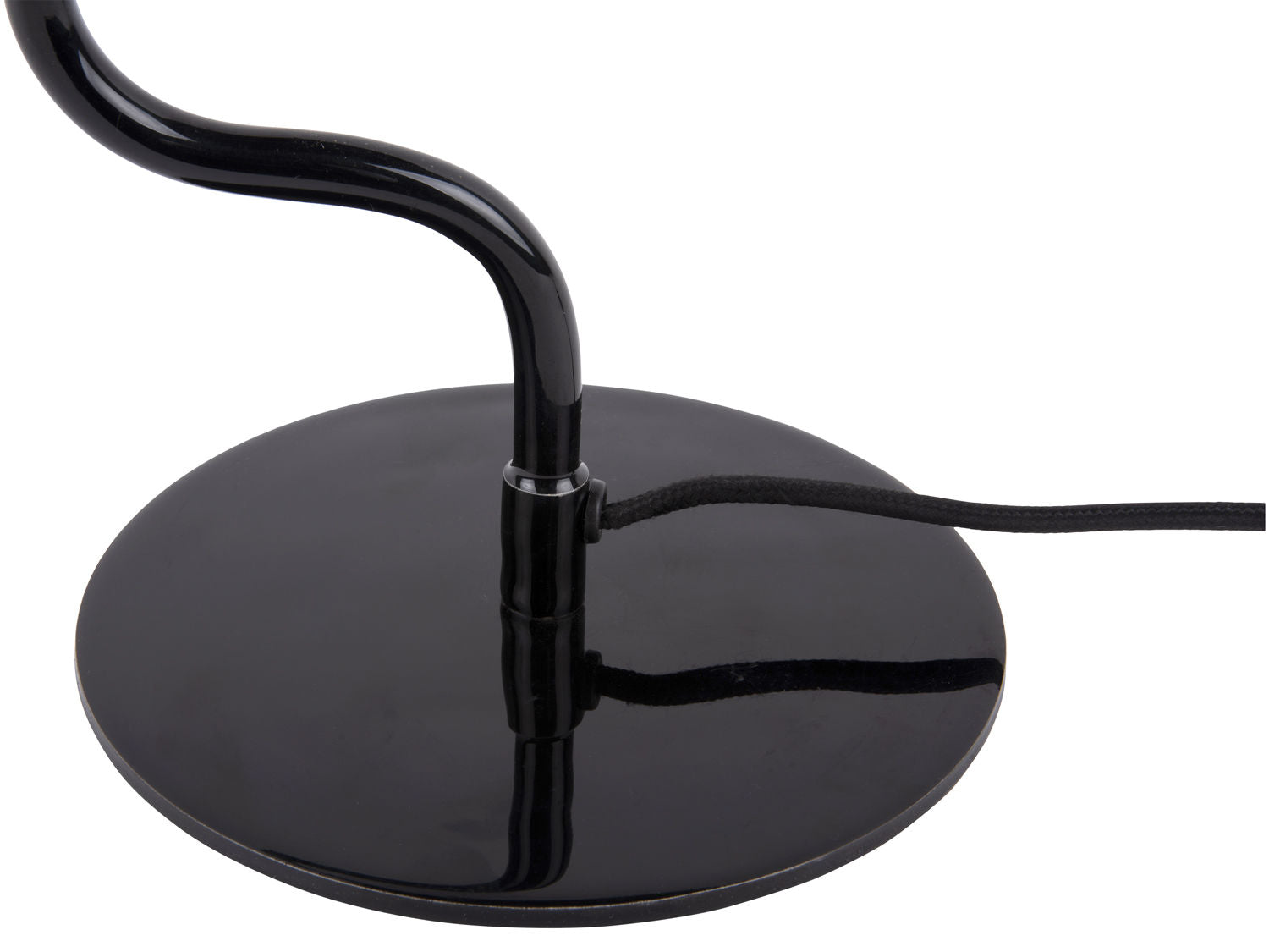 Leitmotiv Bordlampe Twist emalje sort
