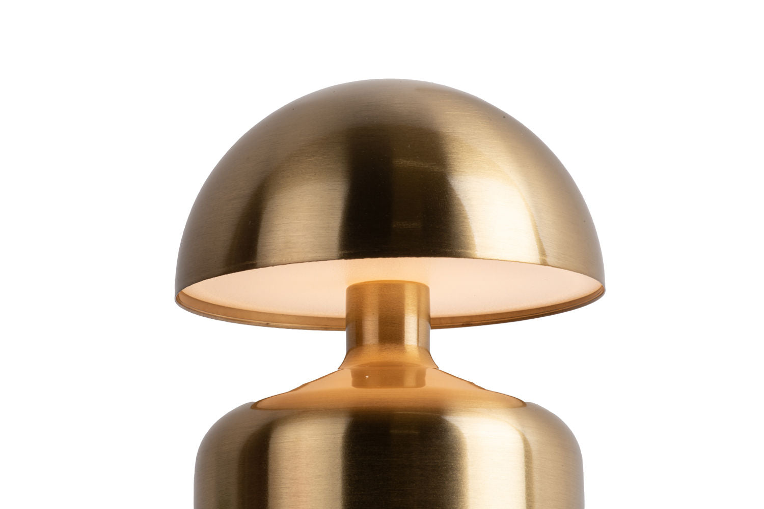 Leitmotiv Bordlampe Impetu LED børstet guld