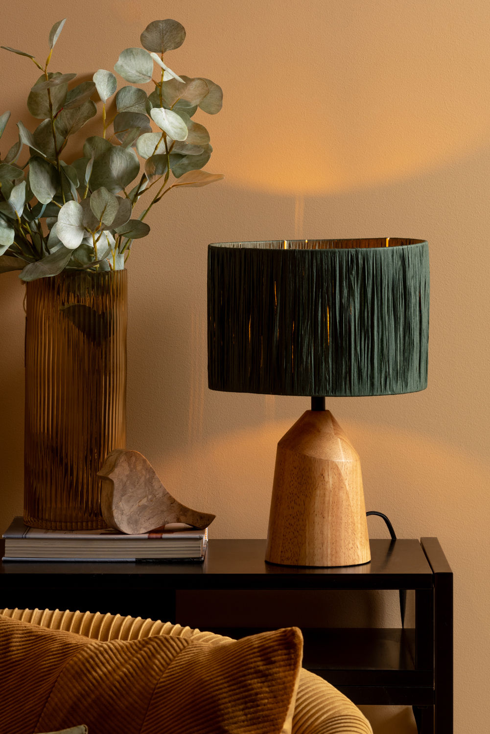 Leitmotiv Bordlampe Sheer Trapeze jungle green