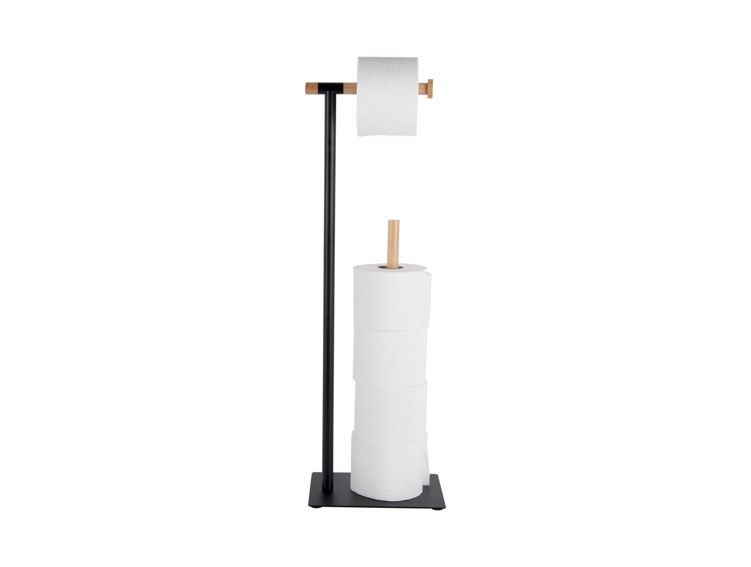 nutid Toiletrulleholder Bamboo Accent Deluxe sort