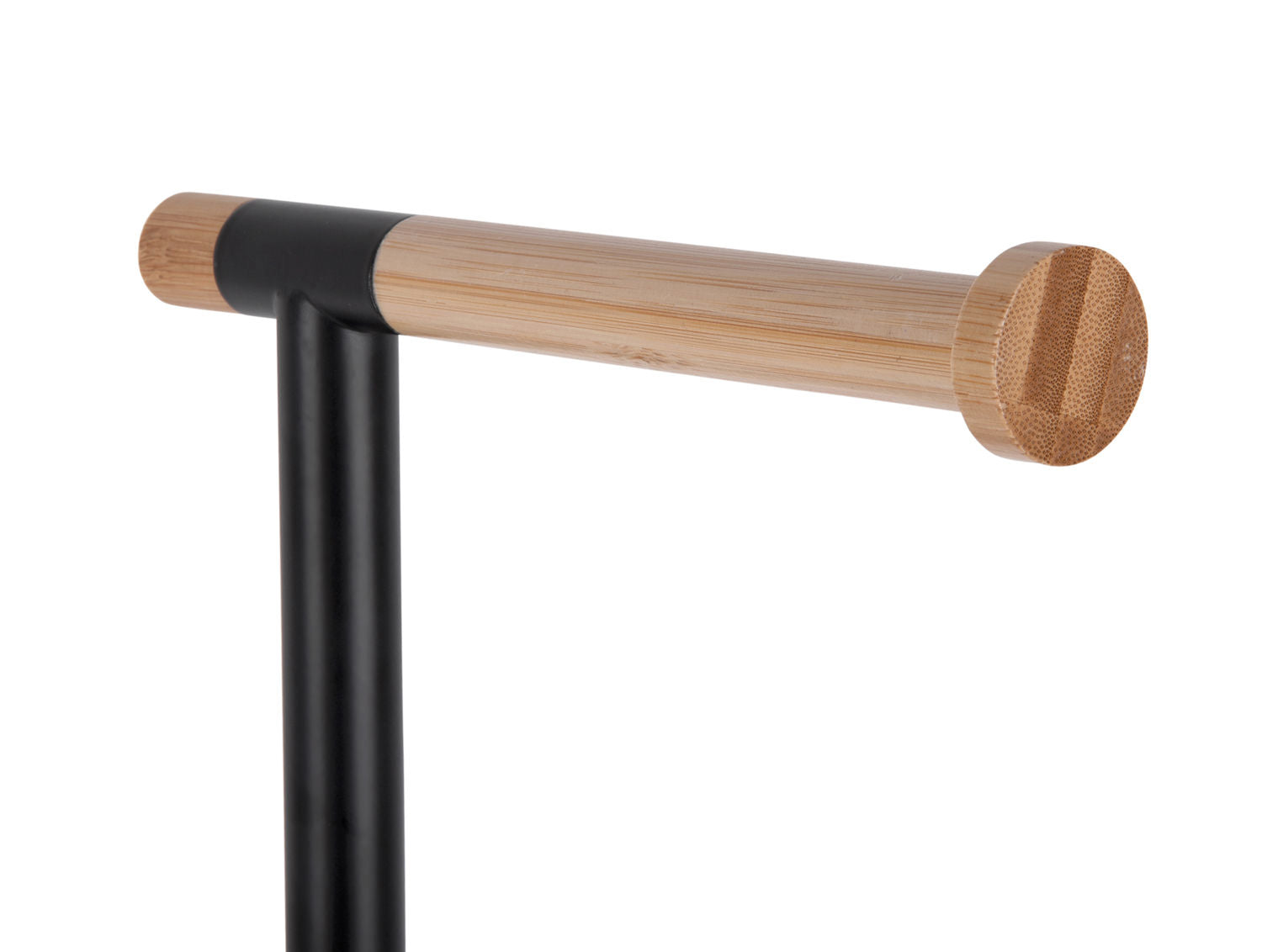 nutid Toiletrulleholder Bamboo Accent Deluxe sort