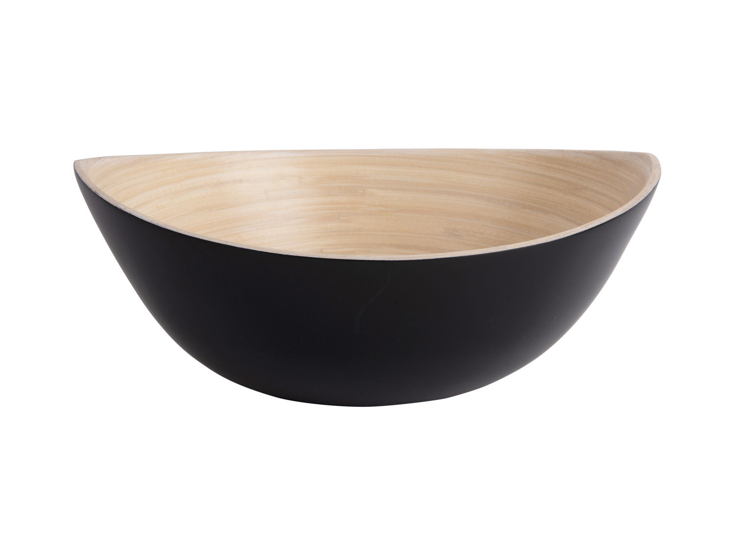 nutid Skålsæt Puro Oval bambus sort